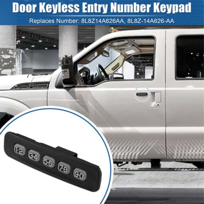 for F250 F350 F450 F550 Left Driver Door Keyless Entry Number Keypad Password Lock Switch 8L8Z14A626