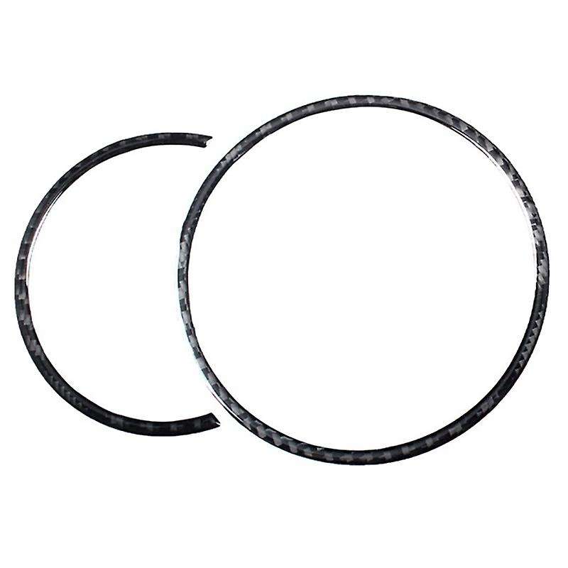 for F55 F56 Instrument Decoration Frame Speedometer Frame Modification Carbon Fiber Black