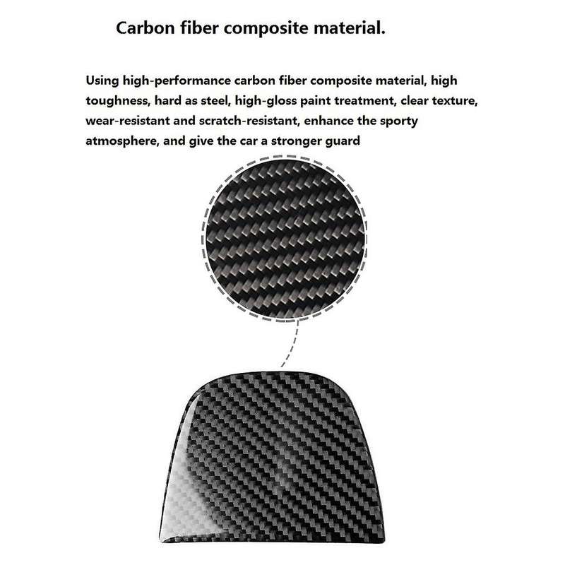 for F55 F56 F60 Carbon Fiber Car Reading Lamp Light Interior Cover Trim Sticker Accessories