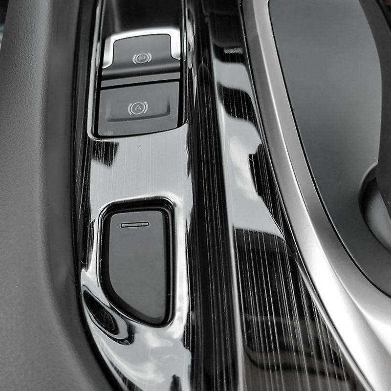 for F7 F7X Stainless Steel Cup Holder Frame Center Console Protect Case Trim Decoration Accessories