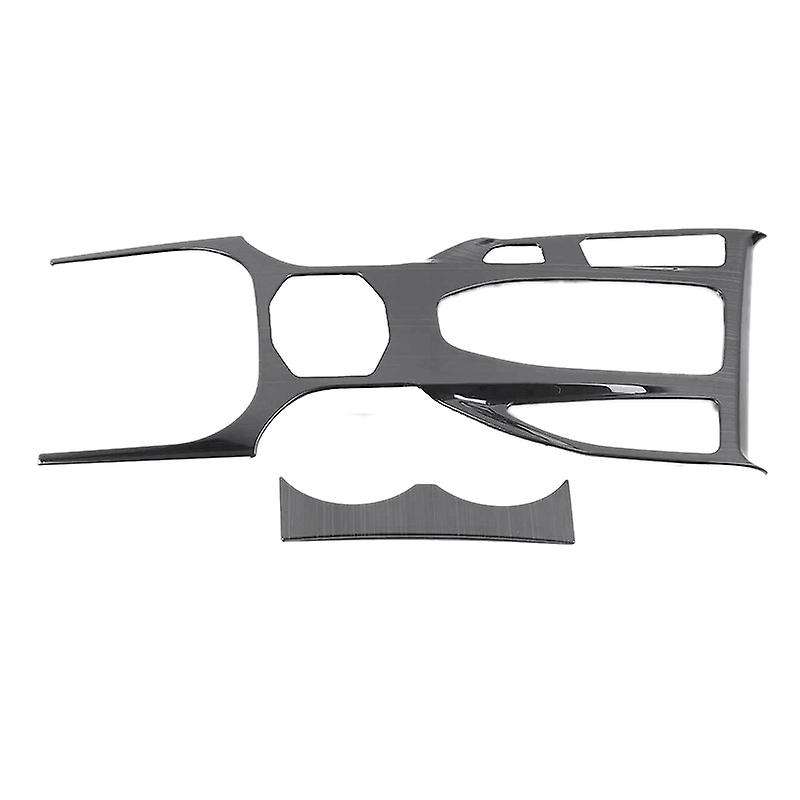 for F7 F7X Stainless Steel Cup Holder Frame Center Console Protect Case Trim Decoration Accessories