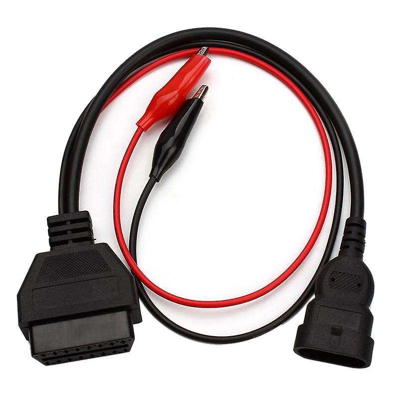 for Fiat 3 Pin Alfa Lancia to 16 Pin Obdii Obd2 Obd-ii Connector Adapter Auto Car Cable Obd for Fia