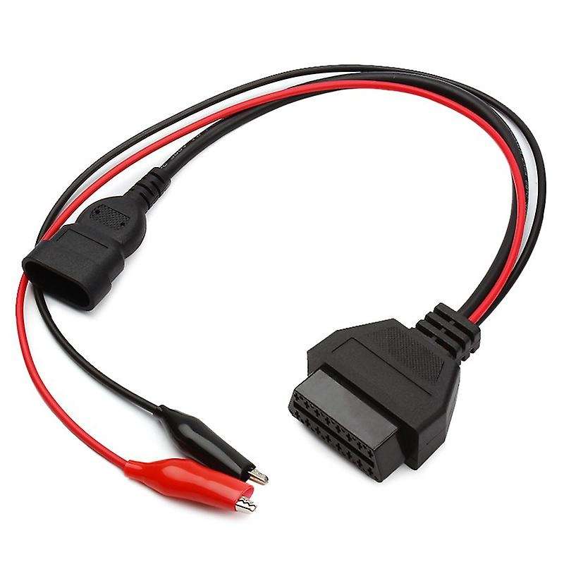 for Fiat 3 Pin Alfa Lancia to 16 Pin Obdii Obd2 Obd-ii Connector Adapter Auto Car Cable Obd for Fia