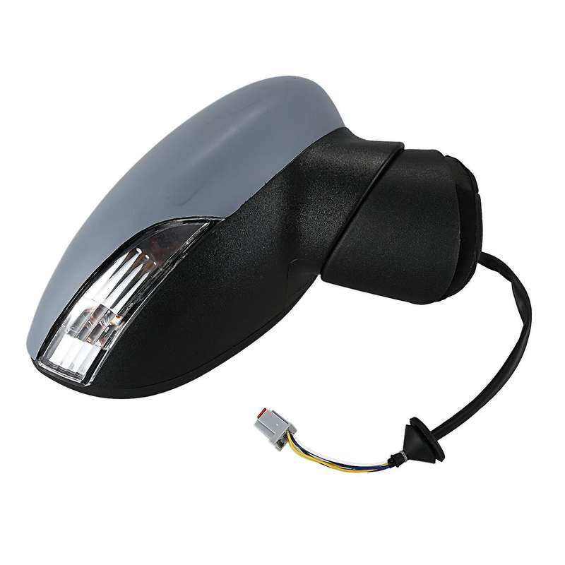 for Fiesta Mk7 2008 - 2012 Electric Wing Door Mirror Primed Right Drivers Side