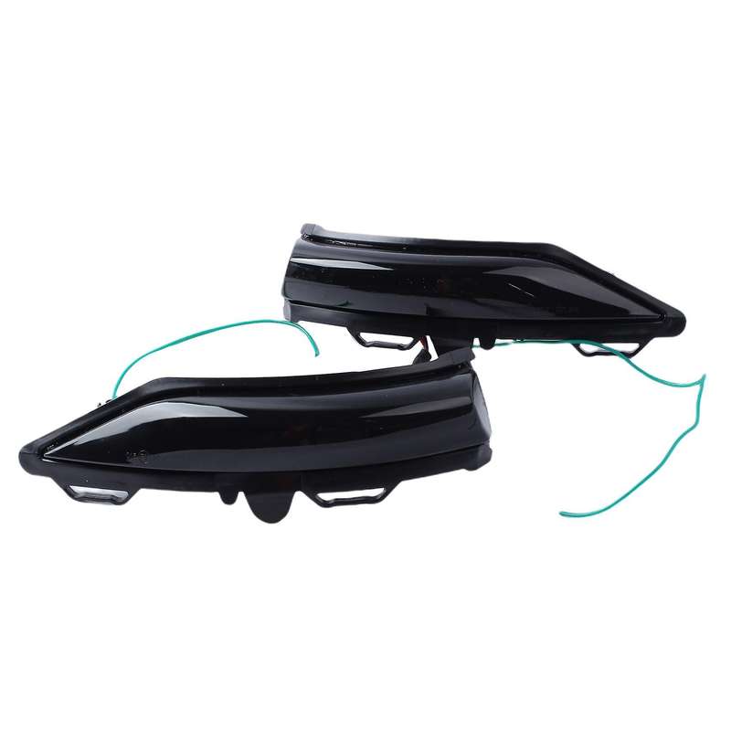 for Fiesta ST Line MK8 2019+ Car LED Dynamic Side Rearview Mirror Light Turn Signal Indicator Blue+Y