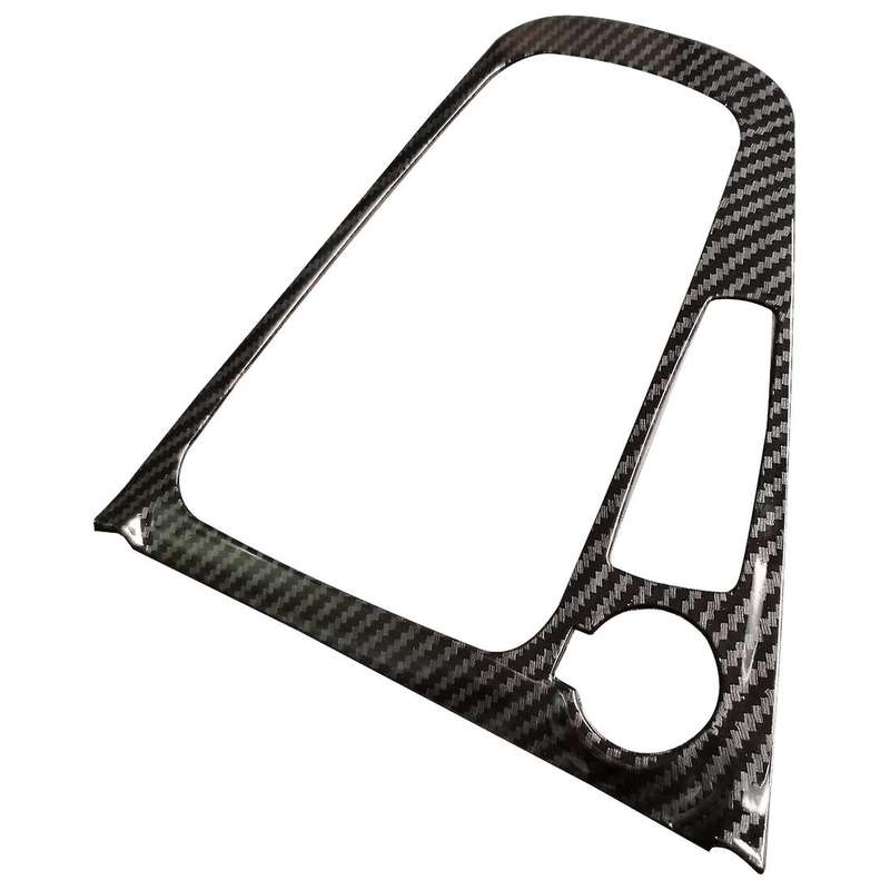 for Focus 2015 2016 2017 MK3 ST Carbon Fiber Color ABS Inner Shift Panel Cover Trim LHD