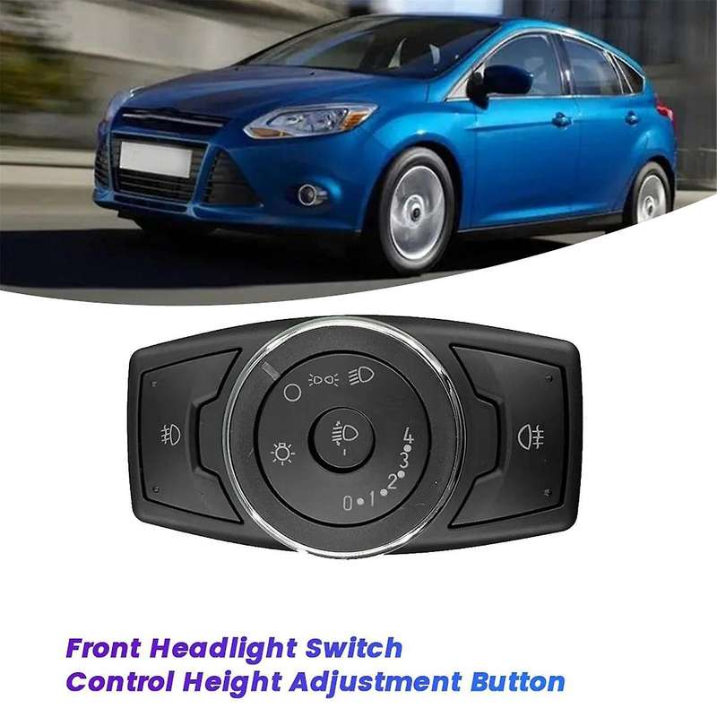 for Focus 2012-2015 BM5T-13A024FCPL Instrument Front Headlight Switch Control Height Adjustment Butt