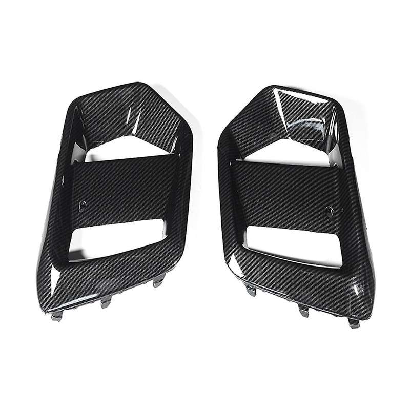for Focus 2015-2018 Car Exterior Accessories Fog Lights Frame Fog Lamp Covers Foglight Grille Carbon