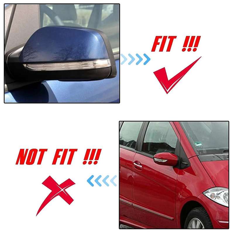 for for Class W169 W245 2007 - 2012 Car LED Dynamic Side Rearview Mirror Light Turn Siganl Light