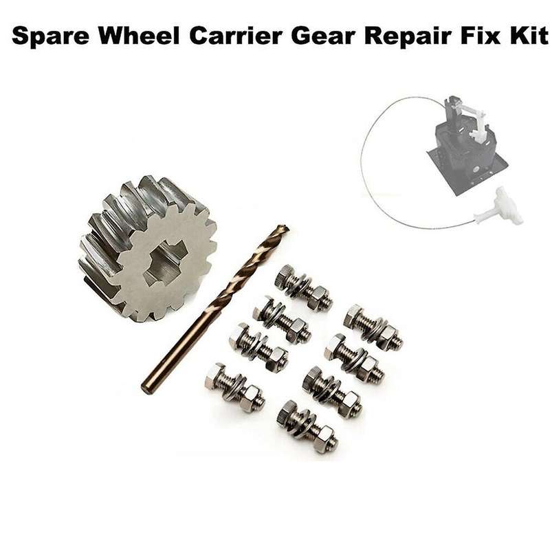 for Ford Galaxy for Seat Spare Tire Wheel Carrier Gear Fix Repair Kit