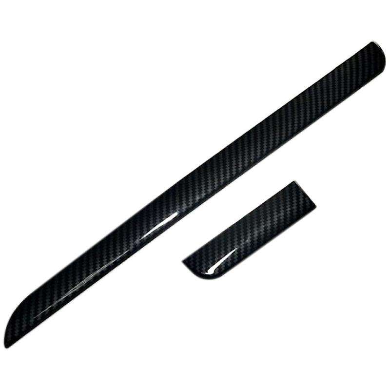 for Forester 2016-2020 ABS Carbon Fiber Grain Central Control Dashboard Instrument Cover Trims Strip