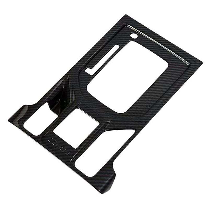 for Forester 2019-2021 Car Carbon Fiber ABS Gear Shift Box Panel Cover Trim Frame Sticker Decoration