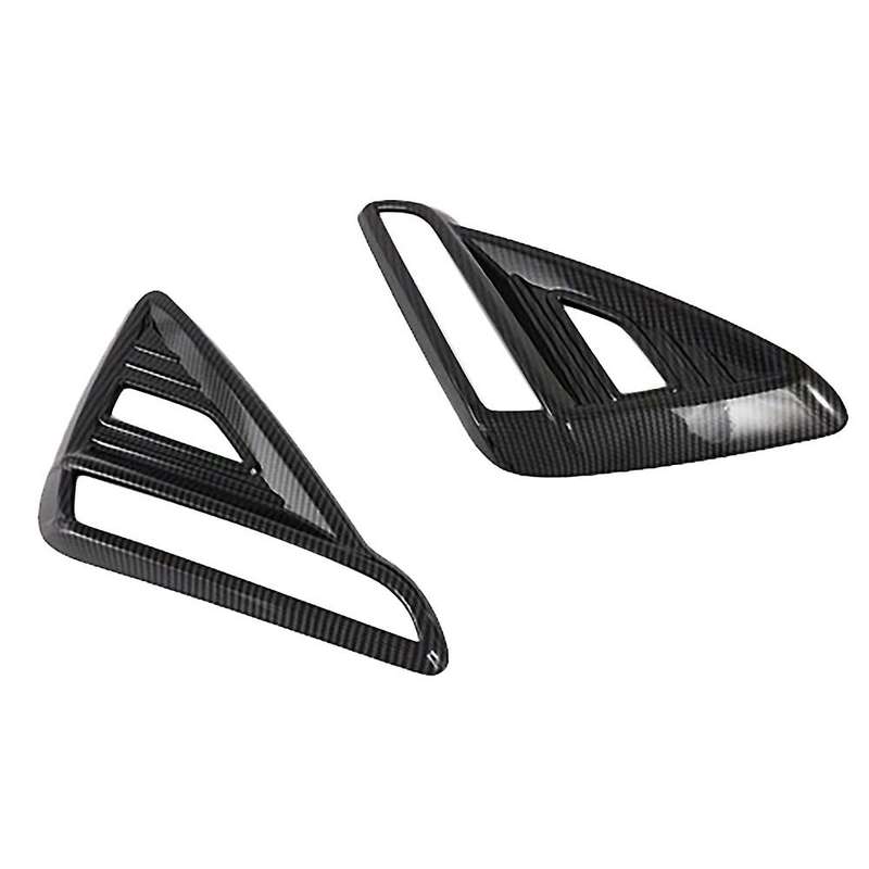 for Forte Cerato 2019 2020 2021 Carbon Fiber Rear Fog Light Lamp Cover Trim Foglight Bezel Decoratio