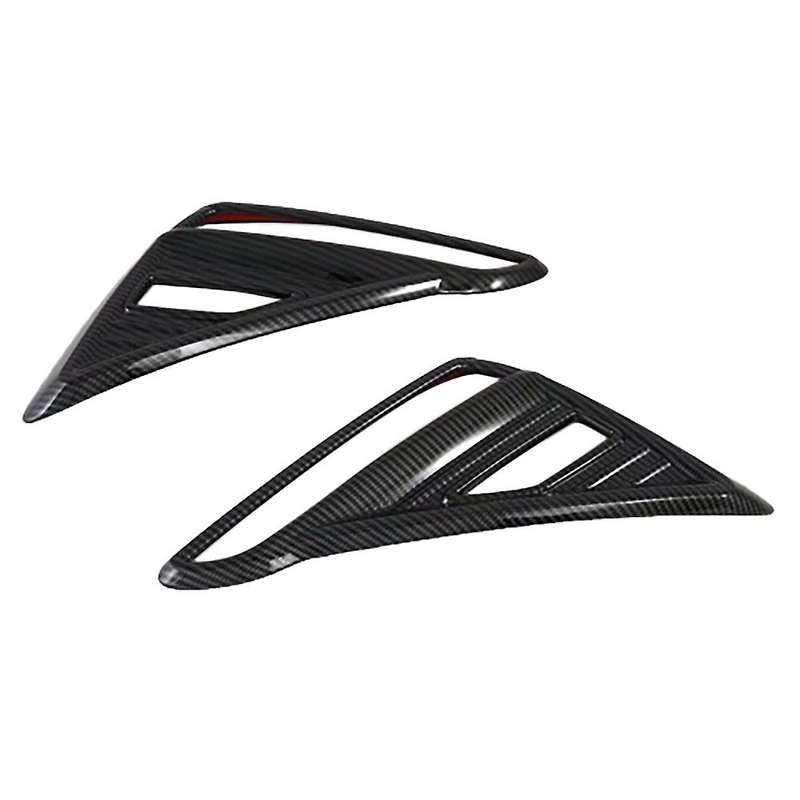 for Forte Cerato 2019 2020 2021 Carbon Fiber Rear Fog Light Lamp Cover Trim Foglight Bezel Decoratio