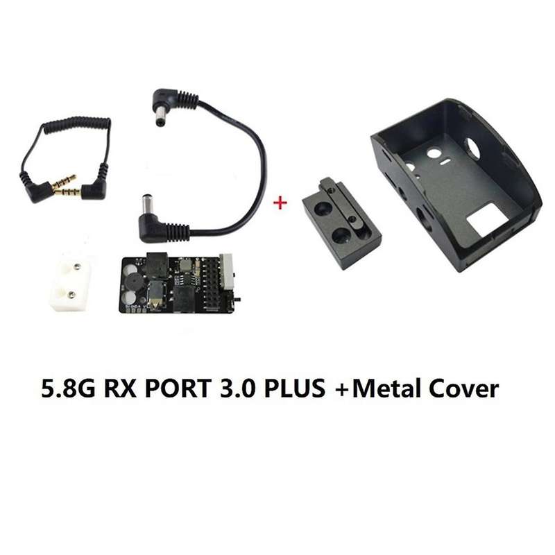 for FPV Goggles V2 Flight External Analog 5.8G RX PORT 3.0 Receiver Module Kit for 5V 3A Flight Gogg