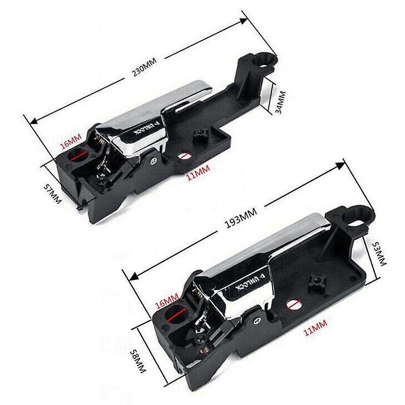 for Front Rear Inner Inside Door Handle Driver Side 6E5Z-5422600-AA