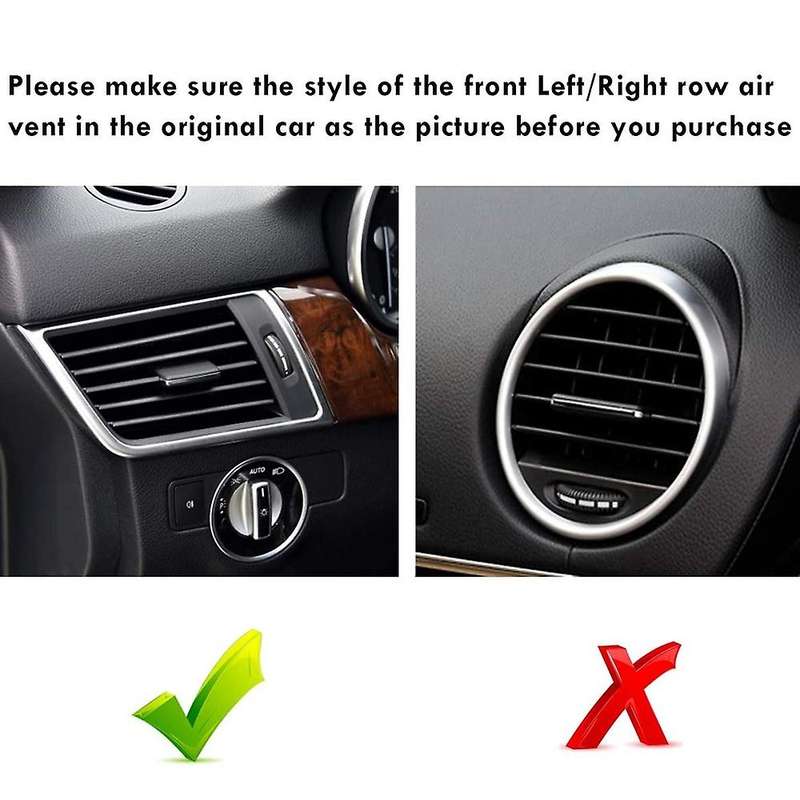 for Front Left Right Vent Tabs, Front Row Grille Tabs for W166 Ml Gle Class X166 Gl Gls Class