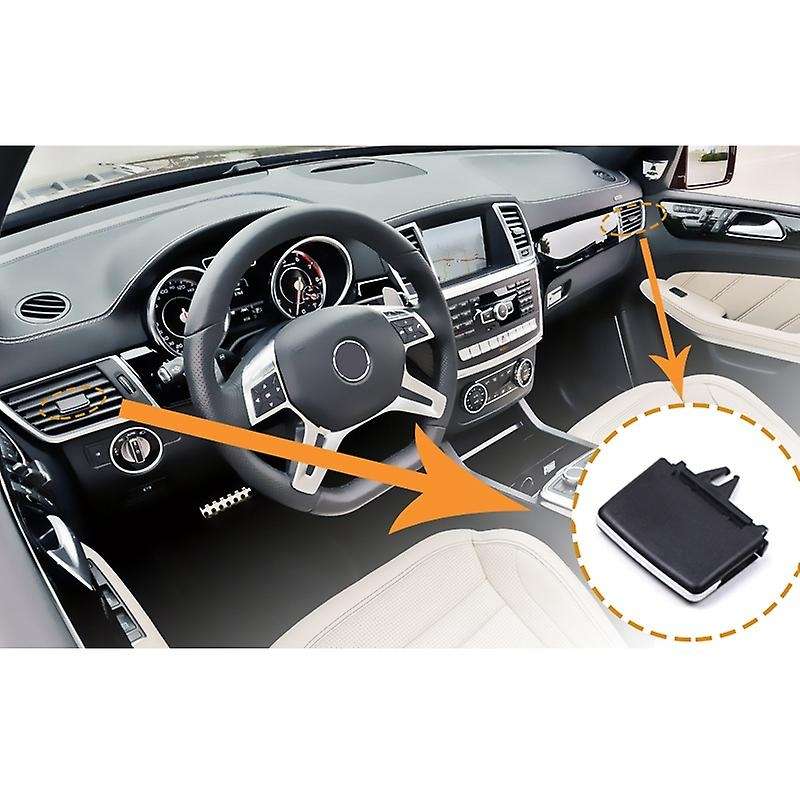 for Front Left Right Vent Tabs, Front Row Grille Tabs for W166 Ml Gle Class X166 Gl Gls Class