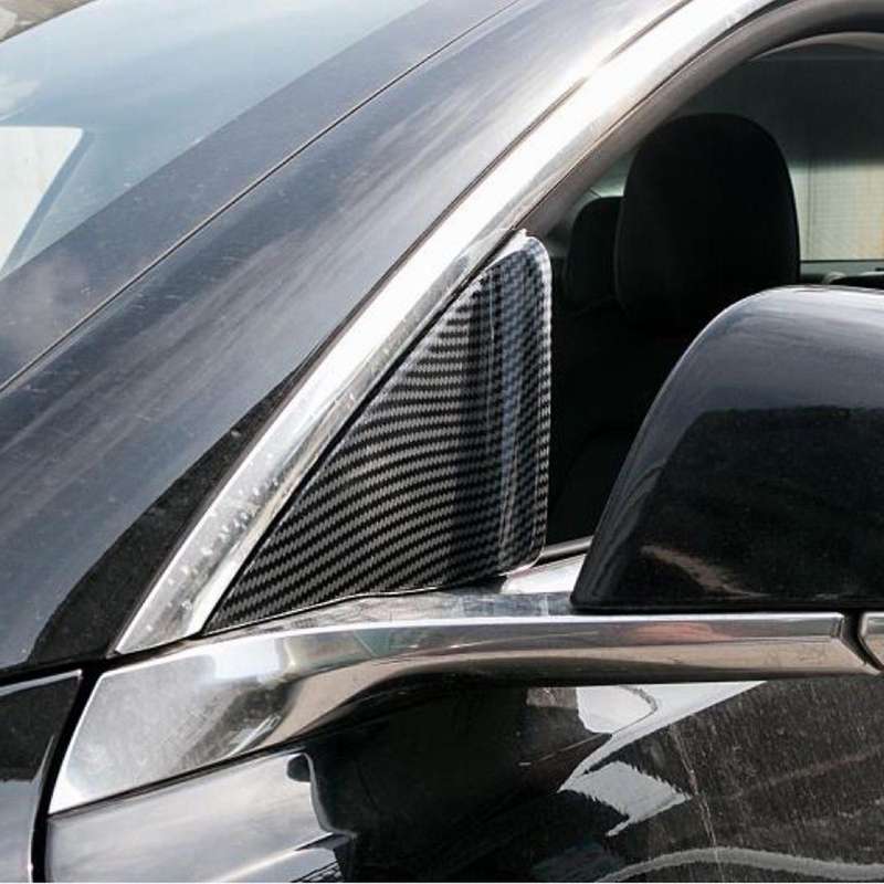 for Front Triple-cornered Spoiler Noise Reduction Sticker A-Pillar Wind Resistance Sticker Trim