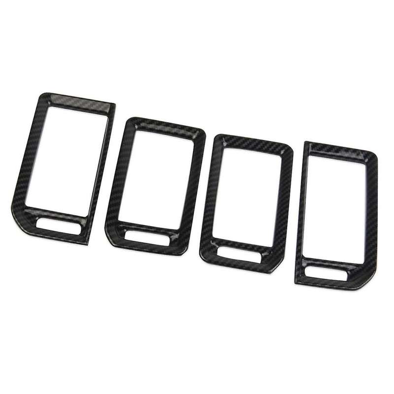 for Frontier 2022-2024 Center Console Air Outlet Vent Cover Trim Interior Accessories ,abs Carbon F