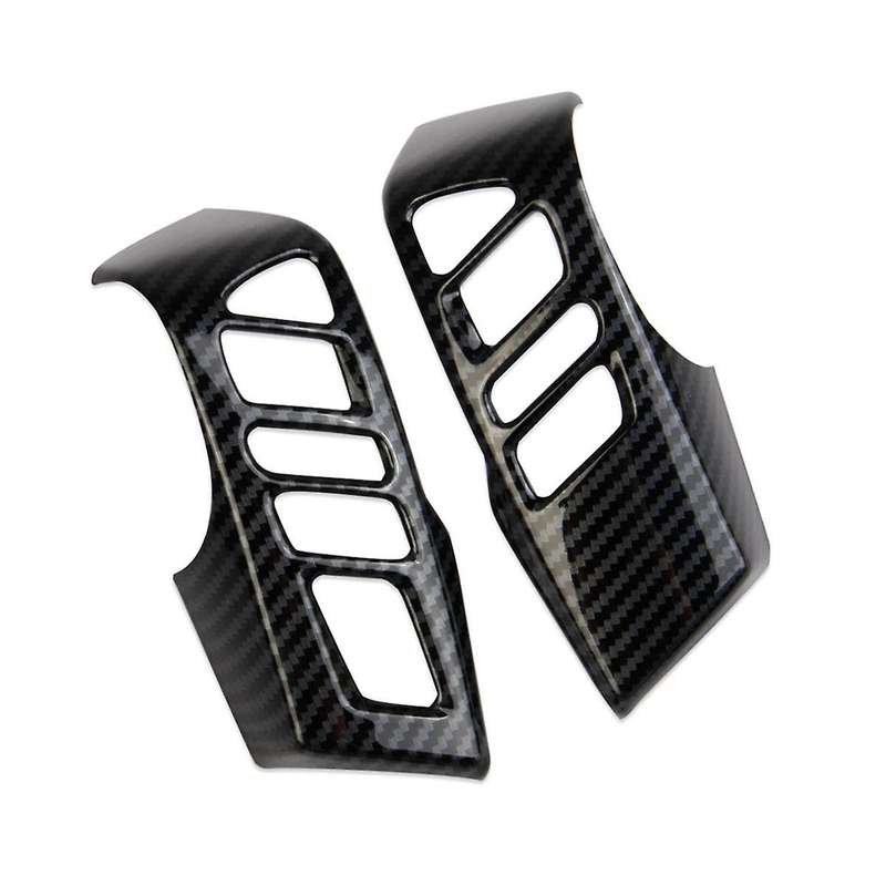 for Frontier 2022-2024 Car Steering Wheel Cover Trim Interior Accessories ,ABS Carbon Fiber
