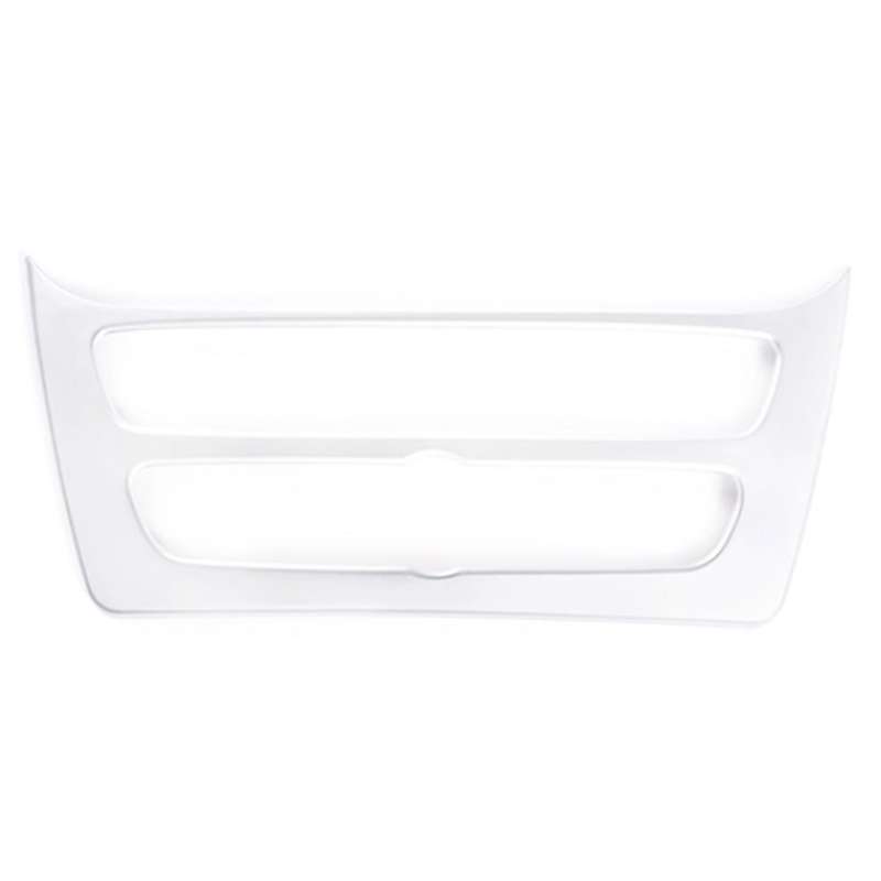 for G Class W463 2019 2020 Car Center Control CD Mode Panel Frame Cover Trim Sticker Accessories,Sil