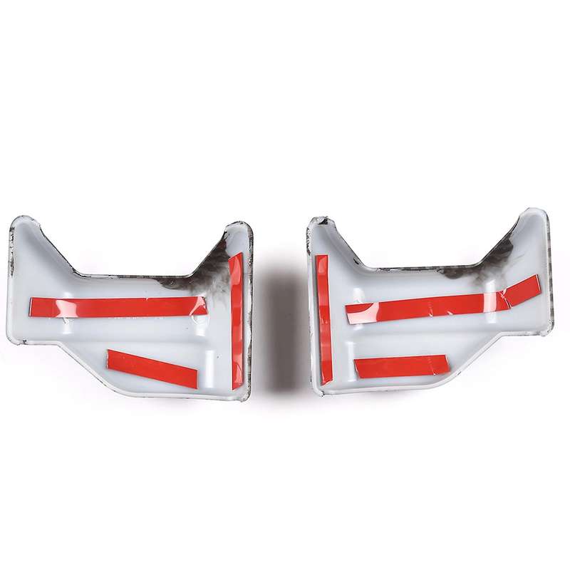 for G Class W463 2019-2020 Carbon Fiber Front Safety Seat Belt Buckle Cover Trim Stickers Accessorie