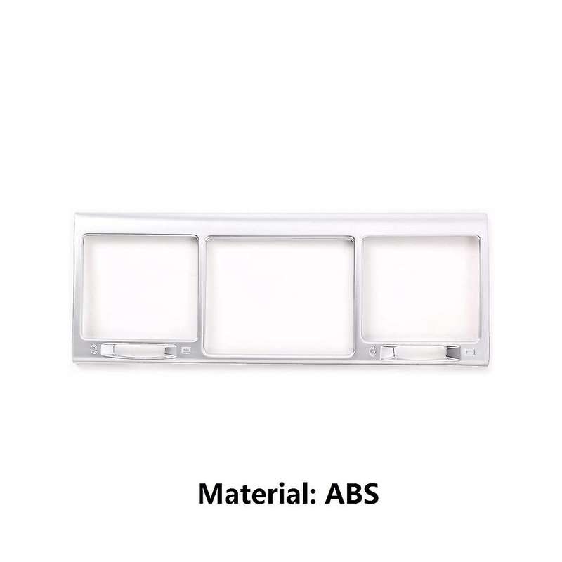for G Class W463 G500 2004-2011 Car Central Air Condition Outlet Vent Cover Frame Trim Accessories,S