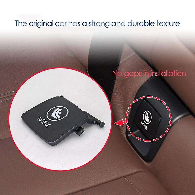 for  G01 Car Rear Child Seat Anchor ISOFix Cover Flap Auto Replacement Parts for X3 X4 G02 Car Seat