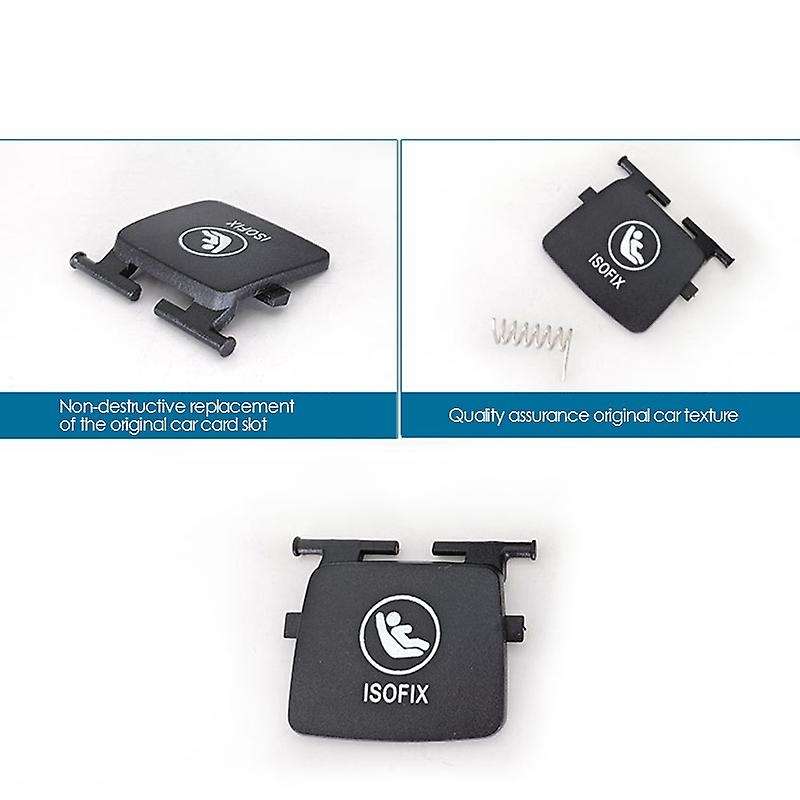 for  G01 Car Rear Child Seat Anchor ISOFix Cover Flap Auto Replacement Parts for X3 X4 G02 Car Seat