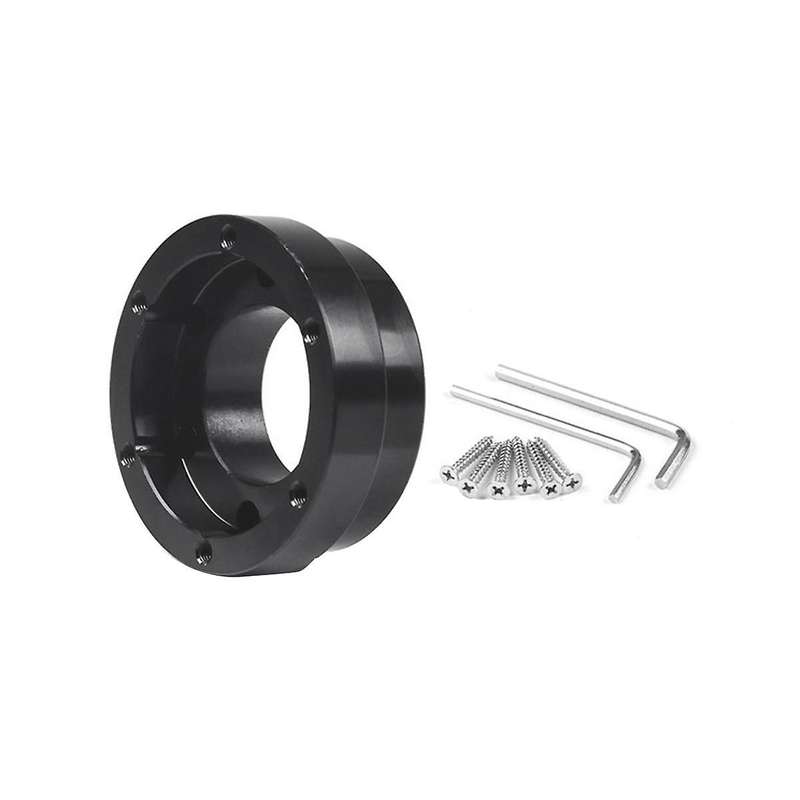 for G29 70mm Adapter Plate for 13inch Steering Wheel Pcd Racing Car Game Modification-black