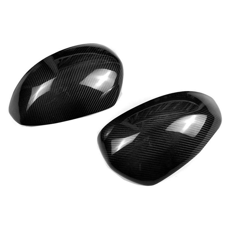 for G25 G37 2006 -2008 Real Carbon Fiber Rearview Side Mirror Cap Cover Trim