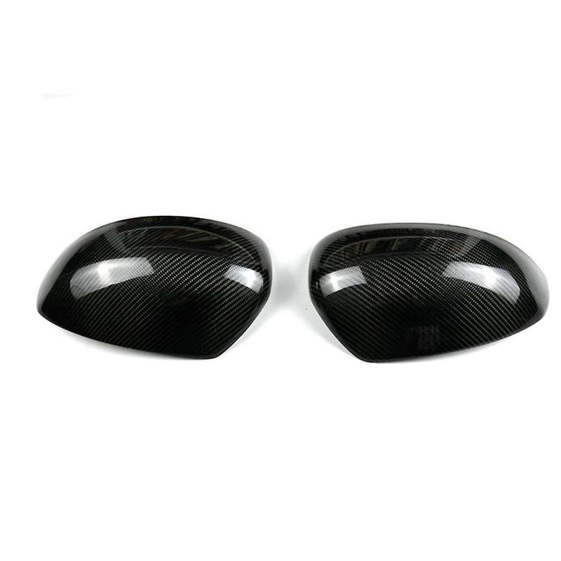 for G25 G37 2006 -2008 Real Carbon Fiber Rearview Side Mirror Cap Cover Trim