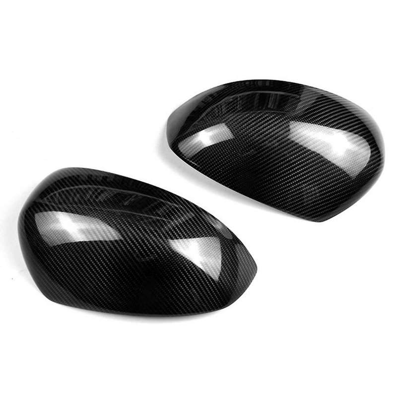 for G25 G37 2006 -2008 Real Carbon Fiber Rearview Side Mirror Cap Cover Trim