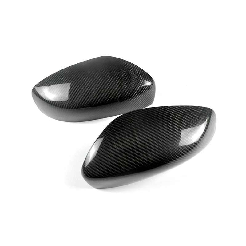 for G25 G37 2007 -2013 Real Carbon Fiber Rearview Side Mirror Cap Cover Trim