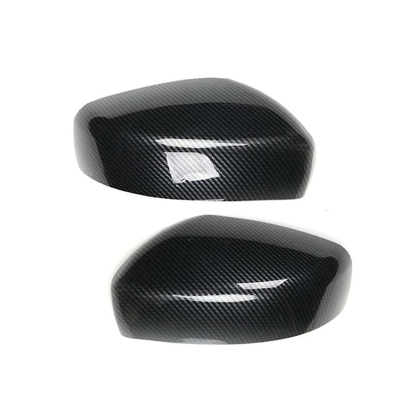 for G25 G37 2007 -2013 Real Carbon Fiber Rearview Side Mirror Cap Cover Trim
