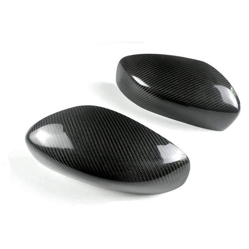 for G25 G37 2007 -2013 Real Carbon Fiber Rearview Side Mirror Cap Cover Trim