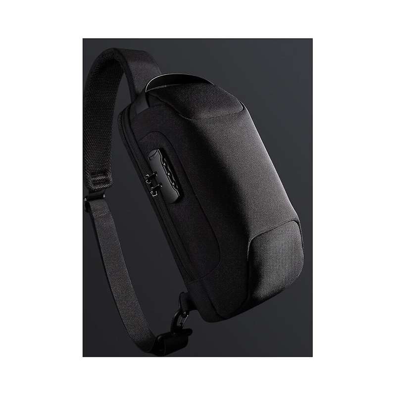 for Game Console Travel Luggage Shockproof Protection Storage Bag with Anti-Theft Lock Zipper Handba