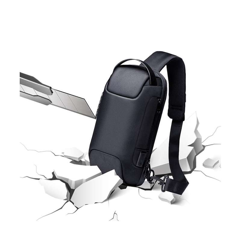 for Game Console Travel Luggage Shockproof Protection Storage Bag with Anti-Theft Lock Zipper Handba