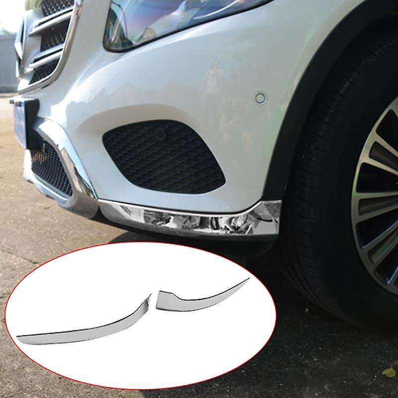 for GLC Class X253 2016 2017 Front Bumper Lip Spoiler Canards Splitter Corner Protector Cover