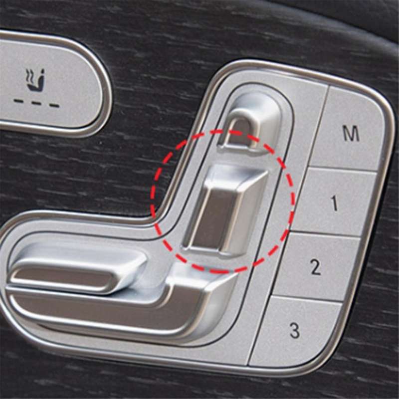 for GLS W167 2020-2024 Car Right Seat Adjustment Button Cover Trim Car Interior Accessories