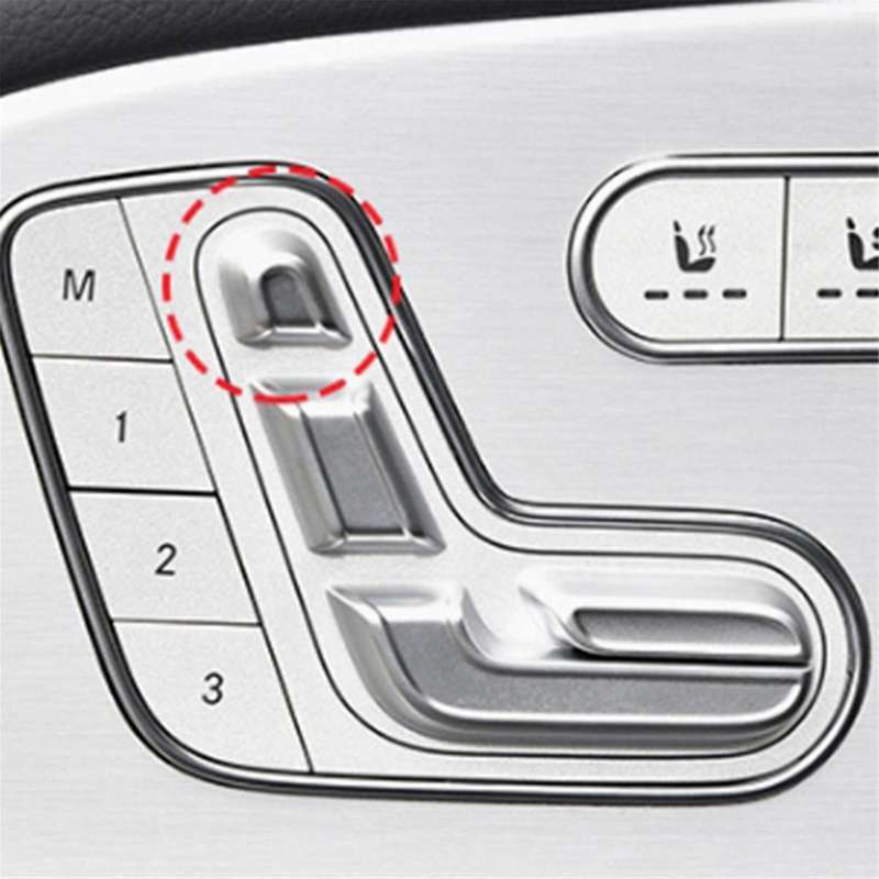 for GLS W167 2020-2024 Car Right Seat Headrest Switch Button Cover Trim Frame Car Interior Accessor