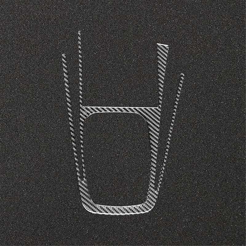 for Golf 4 MK4 1999-2004 LHD Soft Carbon Fiber Car Gear Shift Panel Frame Cover Trim Interior Access