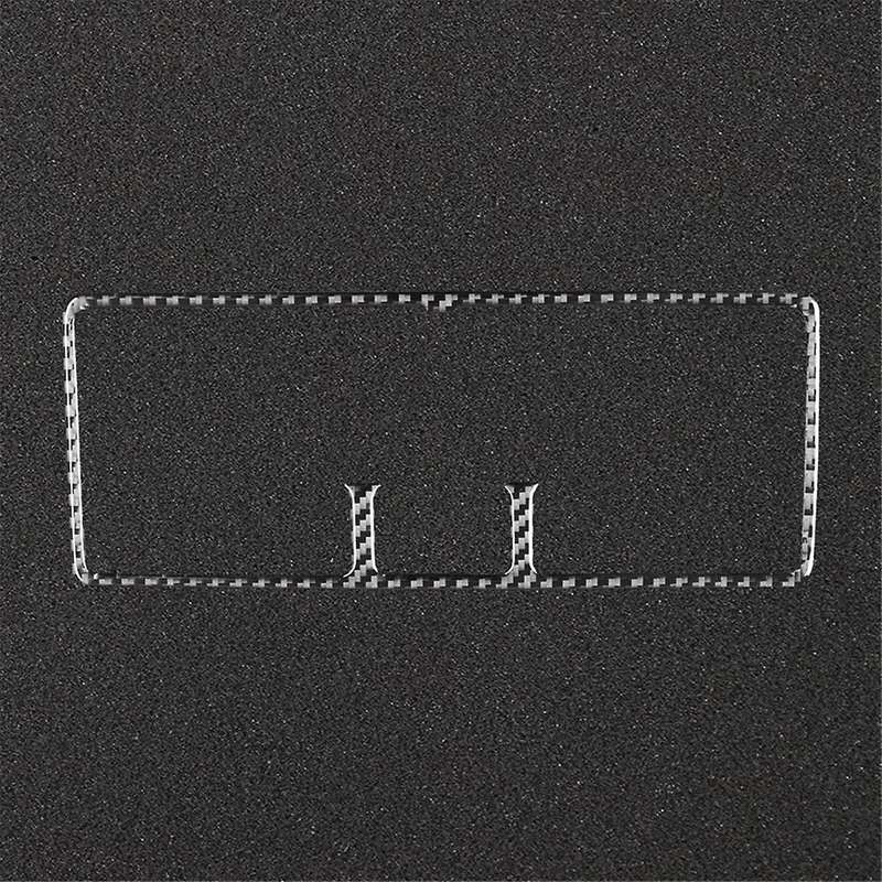 for Golf 4 MK4 1999-2004 Soft Carbon Fiber Car Center Control Air Condition Outlet Vent Trim Cover A