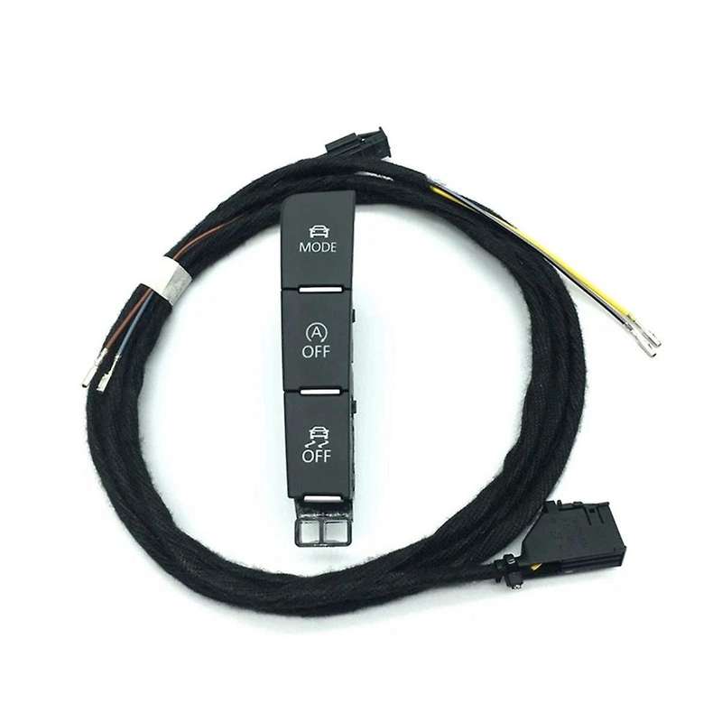 for Golf 7 MK7 ESP OFF Mode Driving Pattern Switch Cable 5GG927238E Hill Assist Radar Driving Switch