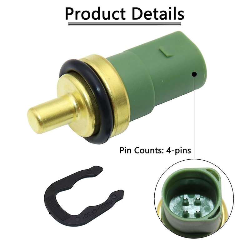 for Golf Car Engine Coolant Temperature Sensor Switch Or Pigtail Connector 059919501a,10 Pcs