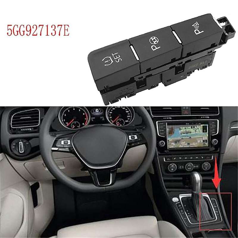 for Golf 7 MK7 OPS Parking Assist TPMS Tire Pressure Monitoring Switch Button Cable 5GG927137E