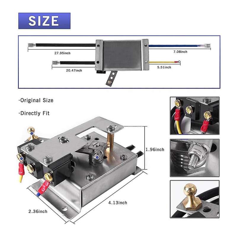 for Golf Cart Potentiometer with -switch Marathon 1989-1994 Electric Models 27094g01 25399g1 25267g