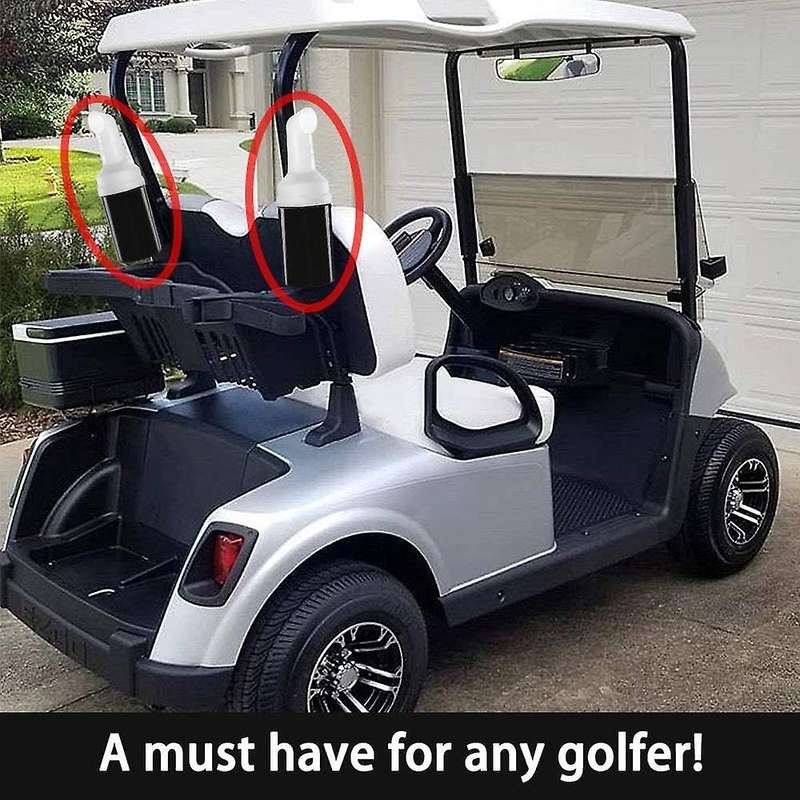 for Golf Cart Sand Bottle for Club Car Divot Filler Sand Bottle Kit with Rattle Proof Holder for Gol