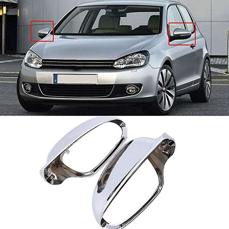 for Golf MK5 - B6 MK5 Chrome Side Wing Mirror Covers